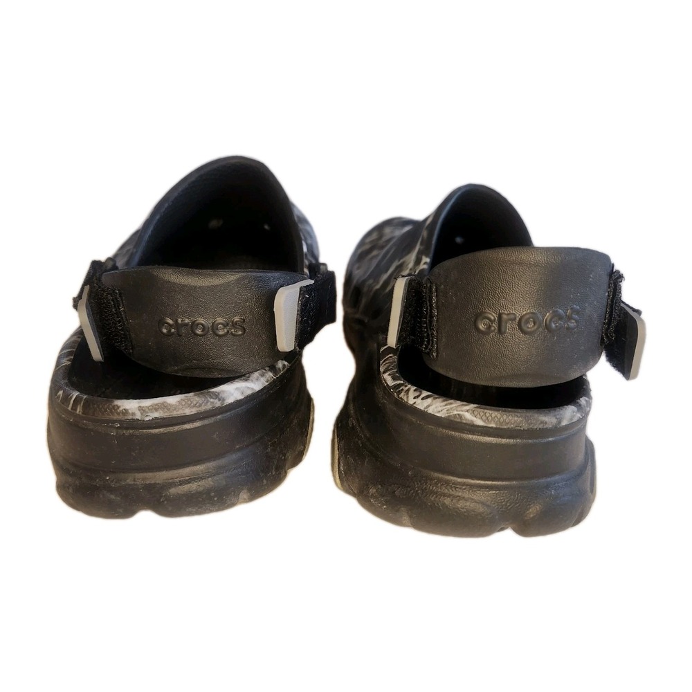 CROCS All Terrain Elements Clogs Shoes Mens 10.5 Mossy Oak Camo Adjustable - Picture 3 of 7